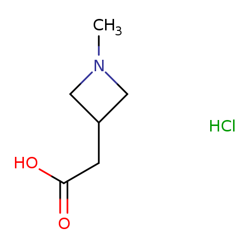2-(1-methylazetidin-3-yl)acetic acid hydrochloride