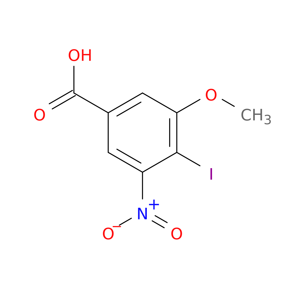 4-iodo-3-methoxy-5-nitrobenzoic acid
