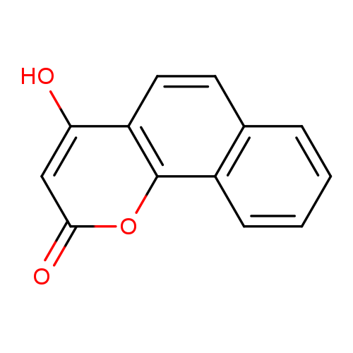 4-Hydroxy-2H-naphtho[1,2-b]pyran-2-one