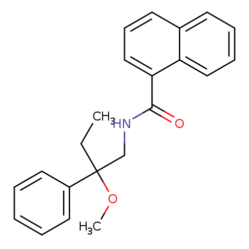 N-(2-methoxy-2-phenylbutyl)naphthalene-1-carboxamide