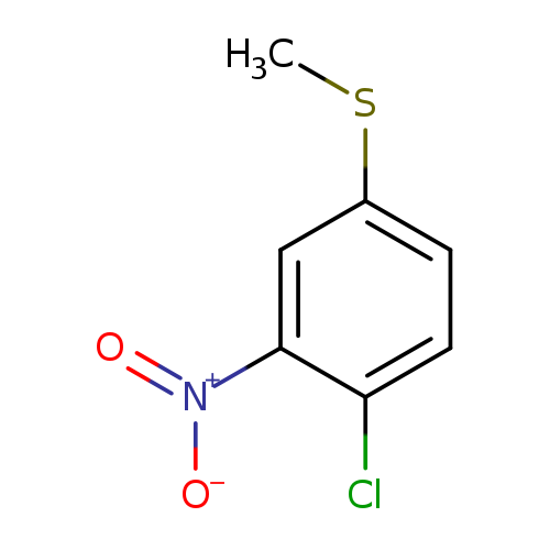Benzene, 1-chloro-4-(methylthio)-2-nitro-