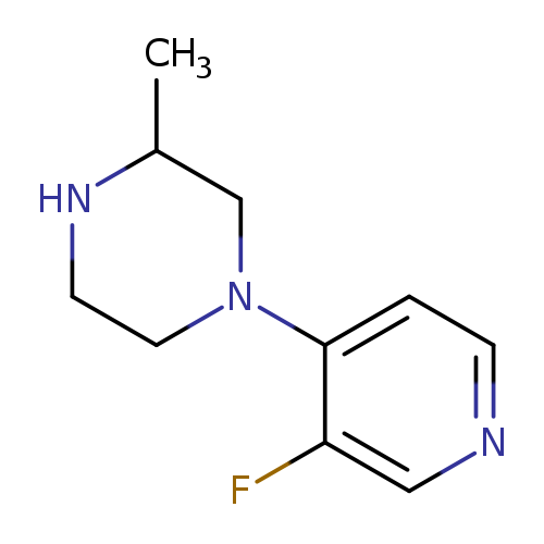 1-(3-fluoropyridin-4-yl)-3-methylpiperazine