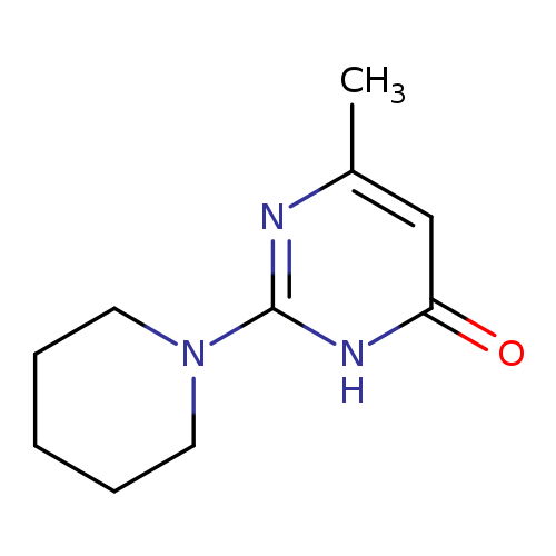 6-Methyl-2-(piperidin-1-yl)pyrimidin-4(3H)-one