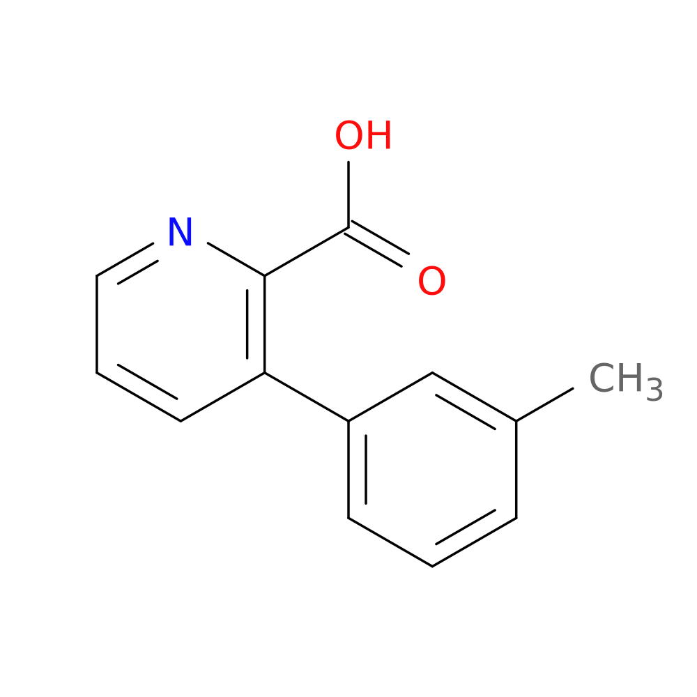 3-(3-Methylphenyl)picolinic acid