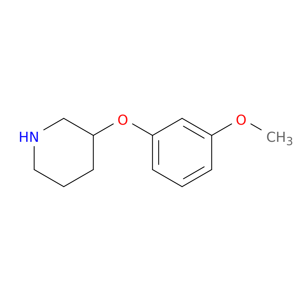 3-(3-METHOXYPHENOXY)PIPERIDINE