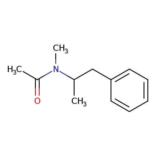 Acetamide, N-methyl-N-(1-methyl-2-phenylethyl)-