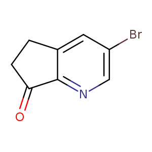 3-bromo-5H,6H,7H-cyclopenta[b]pyridin-7-one