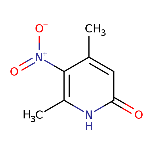 2(1H)-Pyridinone, 4,6-dimethyl-5-nitro-