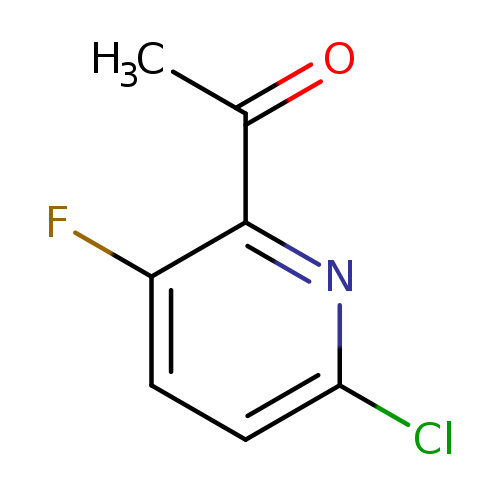 1-(6-chloro-3-fluoropyridin-2-yl)ethan-1-one