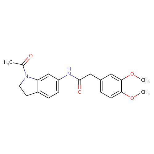 N-(1-acetyl-2,3-dihydro-1H-indol-6-yl)-2-(3,4-dimethoxyphenyl)acetamide
