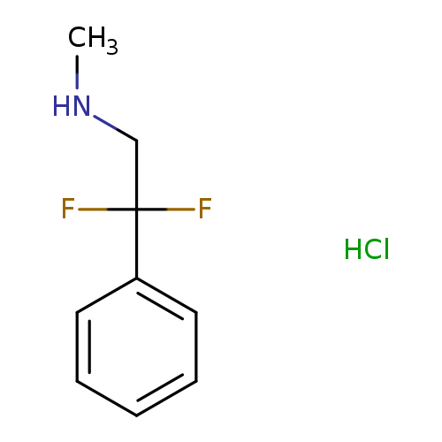 (2,2-difluoro-2-phenylethyl)(methyl)amine hydrochloride
