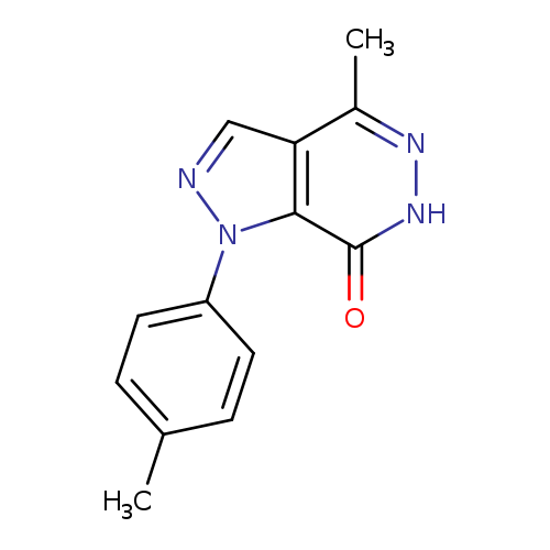 4-methyl-1-(4-methylphenyl)-1H,6H,7H-pyrazolo[3,4-d]pyridazin-7-one