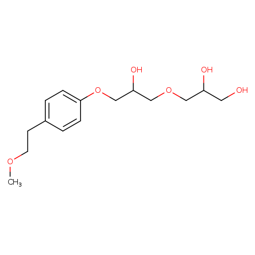 3-[2-Hydroxy-3-[4-(2-Methoxyethyl)phenoxy]propoxy]-1,2-propanediol
