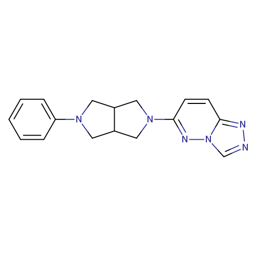 2-phenyl-5-{[1,2,4]triazolo[4,3-b]pyridazin-6-yl}-octahydropyrrolo[3,4-c]pyrrole