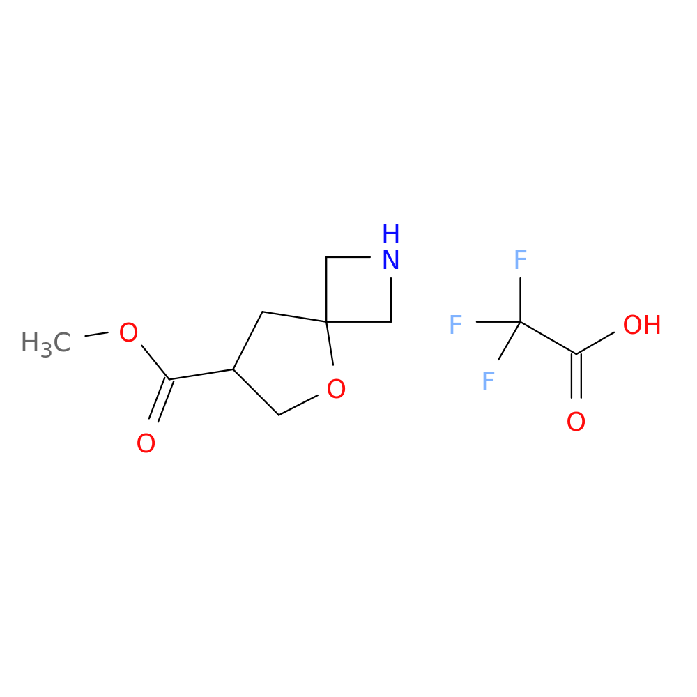 methyl 5-oxa-2-azaspiro[3.4]octane-7-carboxylate trifluoroacetic acid