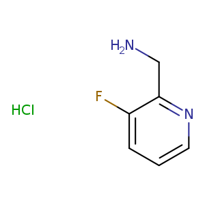 2-Pyridinemethanamine, 3-fluoro-, hydrochloride (1:1)