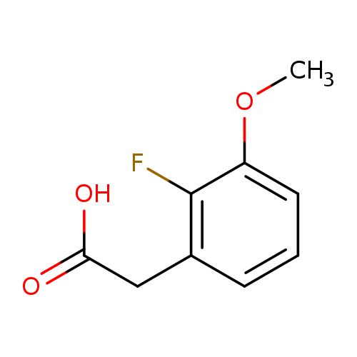 2-(2-Fluoro-3-methoxyphenyl)acetic acid