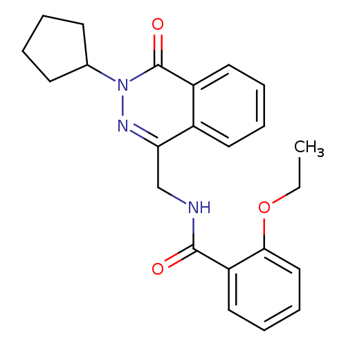 N-[(3-cyclopentyl-4-oxo-3,4-dihydrophthalazin-1-yl)methyl]-2-ethoxybenzamide