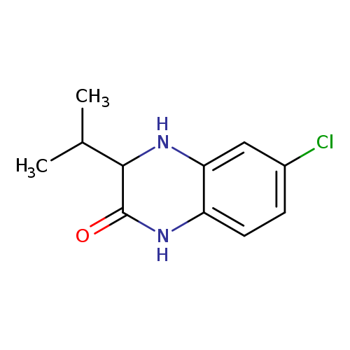 6-Chloro-3-(propan-2-yl)-1,2,3,4-tetrahydroquinoxalin-2-one