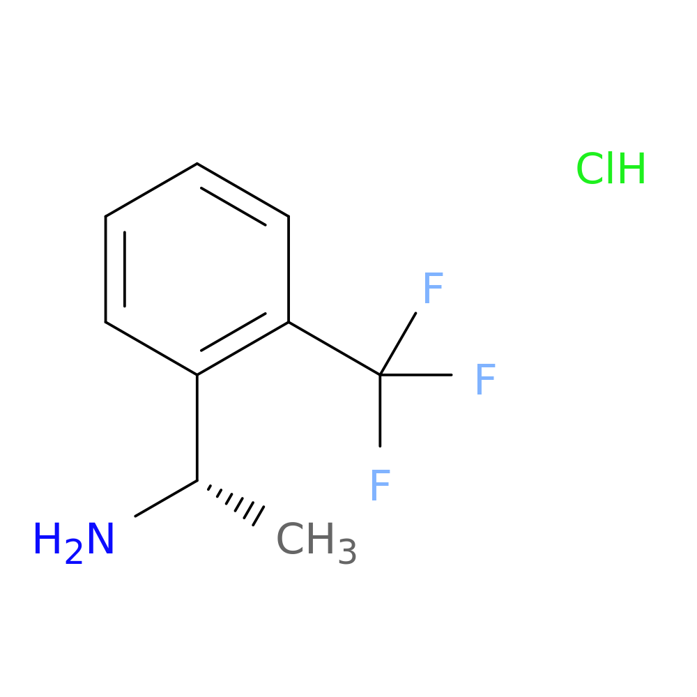 (S)-1-(2-(Trifluoromethyl)phenyl)ethanamine hydrochloride