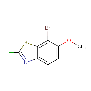 7-Bromo-2-chloro-6-methoxybenzo[d]thiazole
