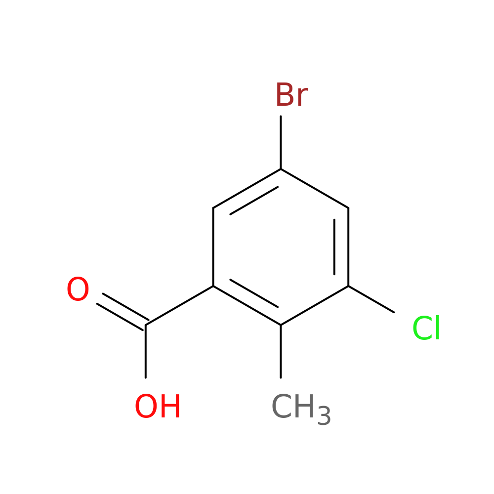 5-Bromo-3-Chloro-2-Methylbenzoic Acid