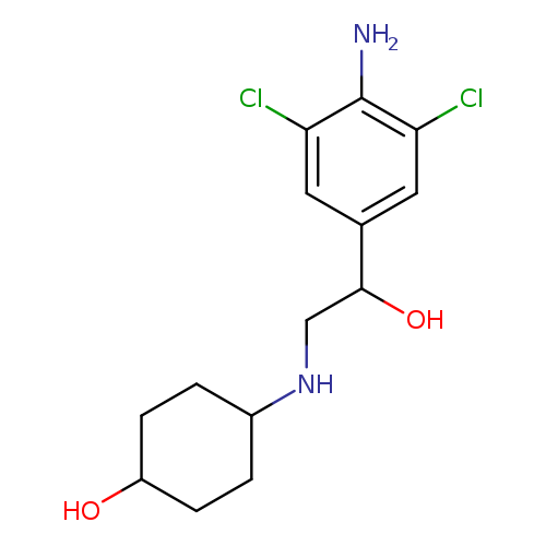 Benzenemethanol, 4-amino-3,5-dichloro-α-[[(4-hydroxycyclohexyl)amino]methyl]-