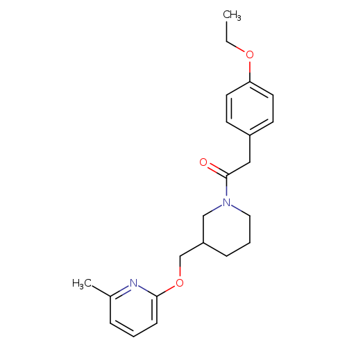 2-(4-ethoxyphenyl)-1-(3-{[(6-methylpyridin-2-yl)oxy]methyl}piperidin-1-yl)ethan-1-one