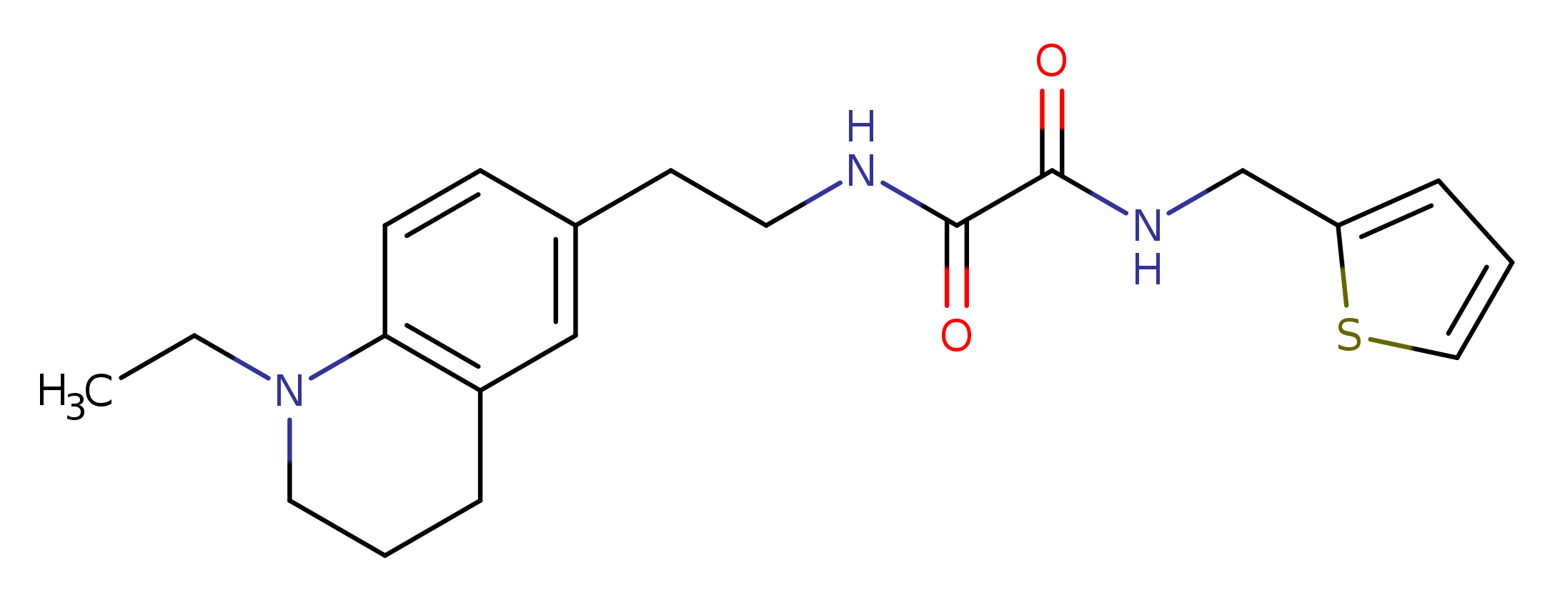 N'-[2-(1-ethyl-1,2,3,4-tetrahydroquinolin-6-yl)ethyl]-N-[(thiophen-2-yl)methyl]ethanediamide