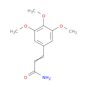 3-(3,4,5-trimethoxyphenyl)prop-2-enamide