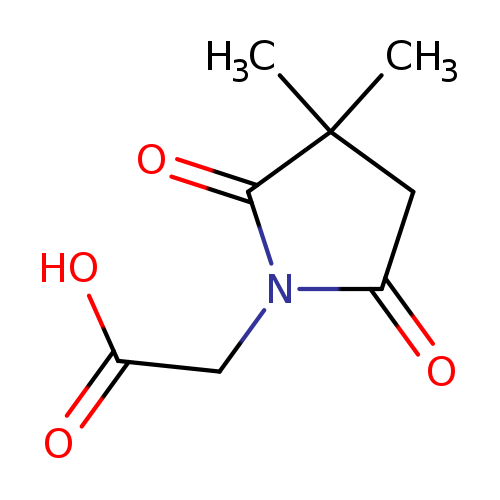 2-(3,3-dimethyl-2,5-dioxopyrrolidin-1-yl)acetic acid