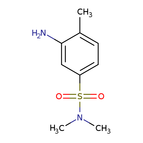 2-amino-N,N-dimethyltoluene-4-sulphonamide
