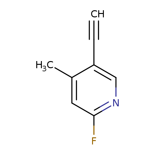5-ethynyl-2-fluoro-4-methylpyridine