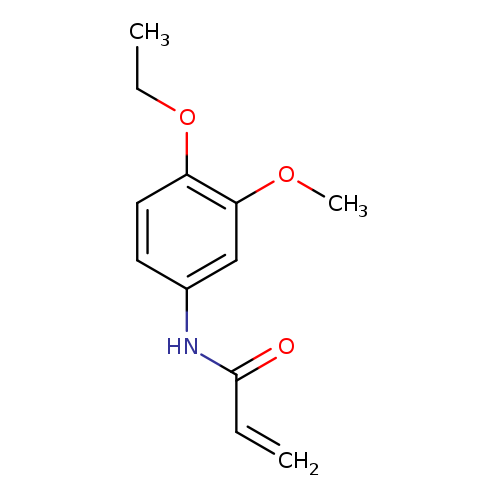 N-(4-ethoxy-3-methoxyphenyl)prop-2-enamide