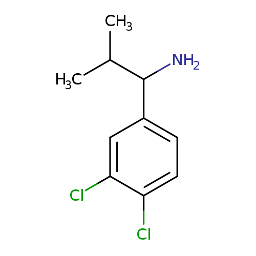 1-(3,4-dichlorophenyl)-2-methylpropan-1-amine