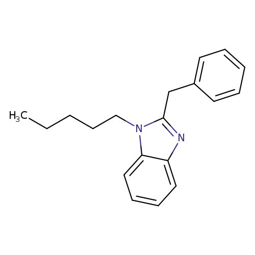 2-benzyl-1-pentyl-1H-1,3-benzodiazole