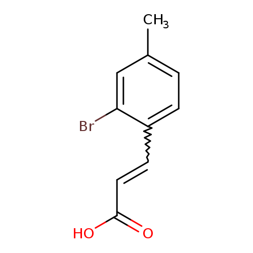 (E)-3-(2-Bromo-4-methylphenyl)acrylic acid