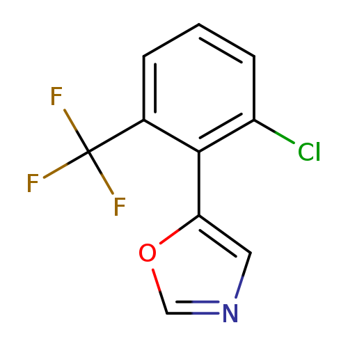 5-[2-Chloro-6-(trifluoromethyl)phenyl]-1,3-oxazole