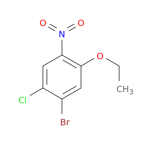 1-Bromo-2-chloro-5-ethoxy-4-nitrobenzene