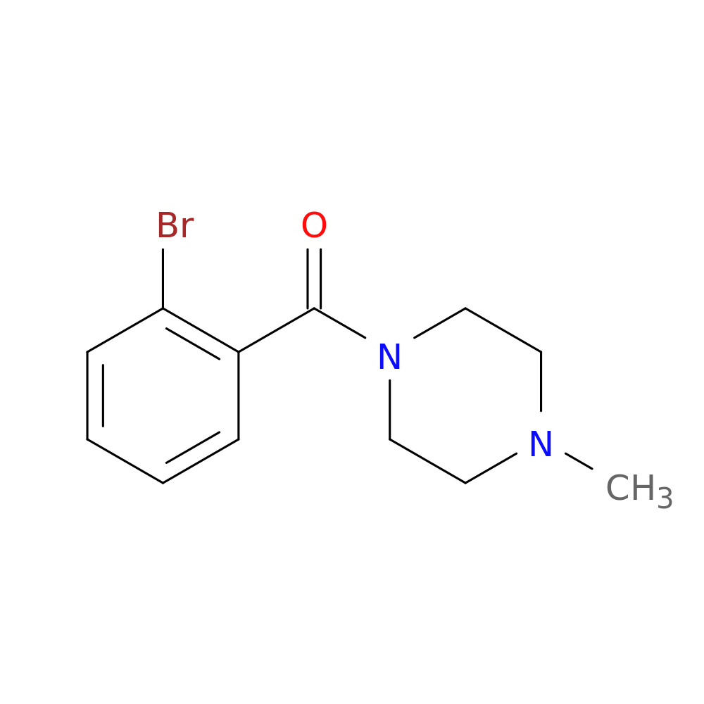 1-(2-Bromophenyl)carbonyl-4-methylpiperazine