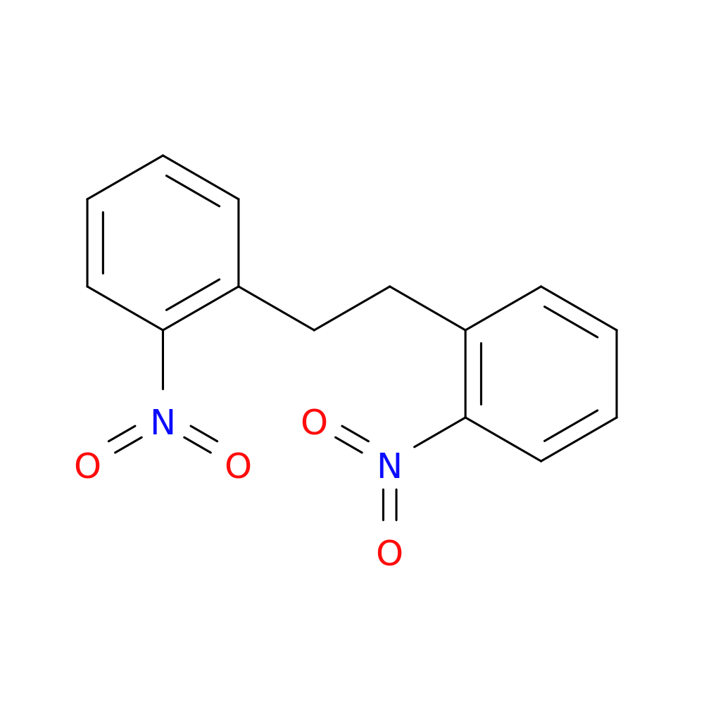 Benzene, 1,1'-(1,2-ethanediyl)bis[2-nitro-