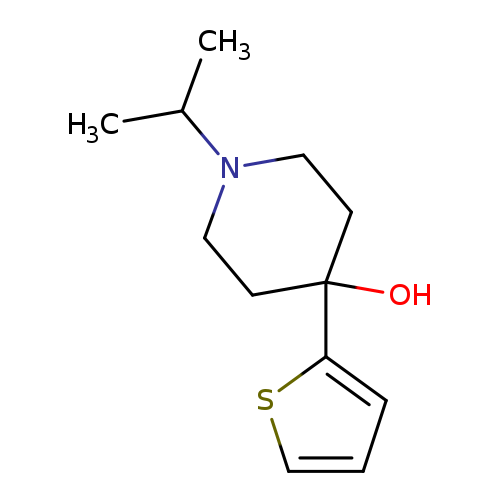 1-Isopropyl-4-(thiophen-2-yl)piperidin-4-ol