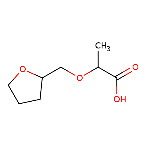 2-(oxolan-2-ylmethoxy)propanoic acid