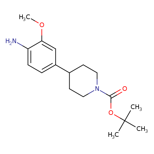 TERT-BUTYL 4-(4-AMINO-3-METHOXYPHENYL)PIPERIDINE-1-CARBOXYLATE