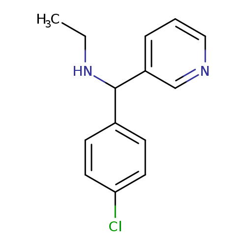 [(4-chlorophenyl)(pyridin-3-yl)methyl](ethyl)amine