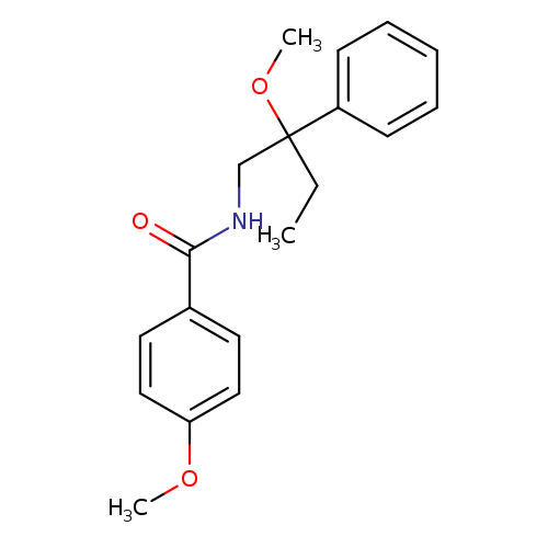 4-methoxy-N-(2-methoxy-2-phenylbutyl)benzamide