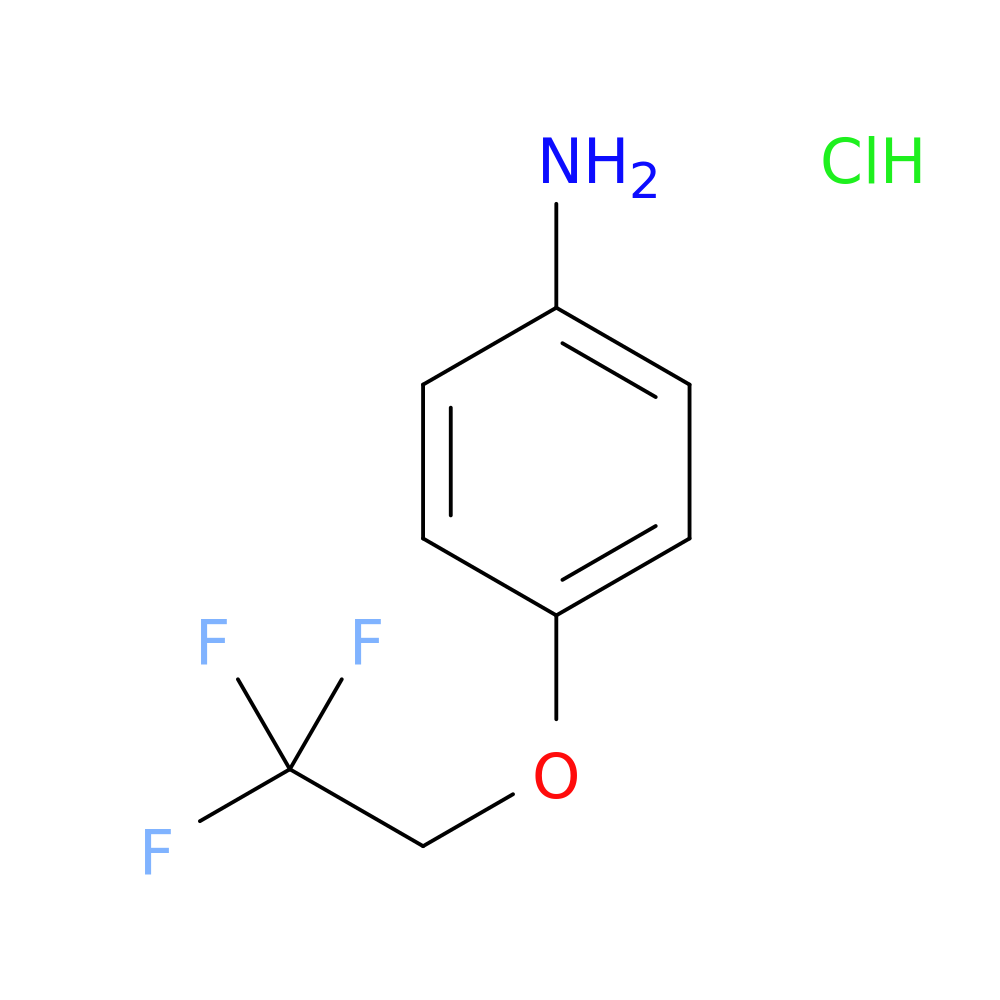 4-(2,2,2-trifluoroethoxy)aniline hydrochloride