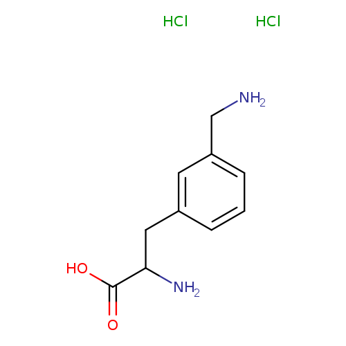 2-amino-3-[3-(aminomethyl)phenyl]propanoic acid dihydrochloride