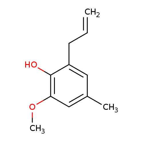 2-methoxy-4-methyl-6-(prop-2-en-1-yl)phenol