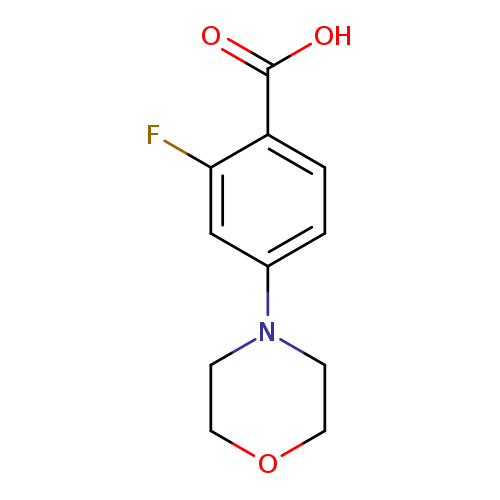 2-Fluoro-4-morpholinobenzoic Acid